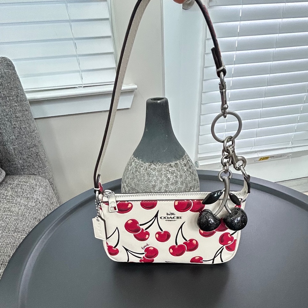 NEW! COACH Nolita 19 with Cherry Print 🍒🍒